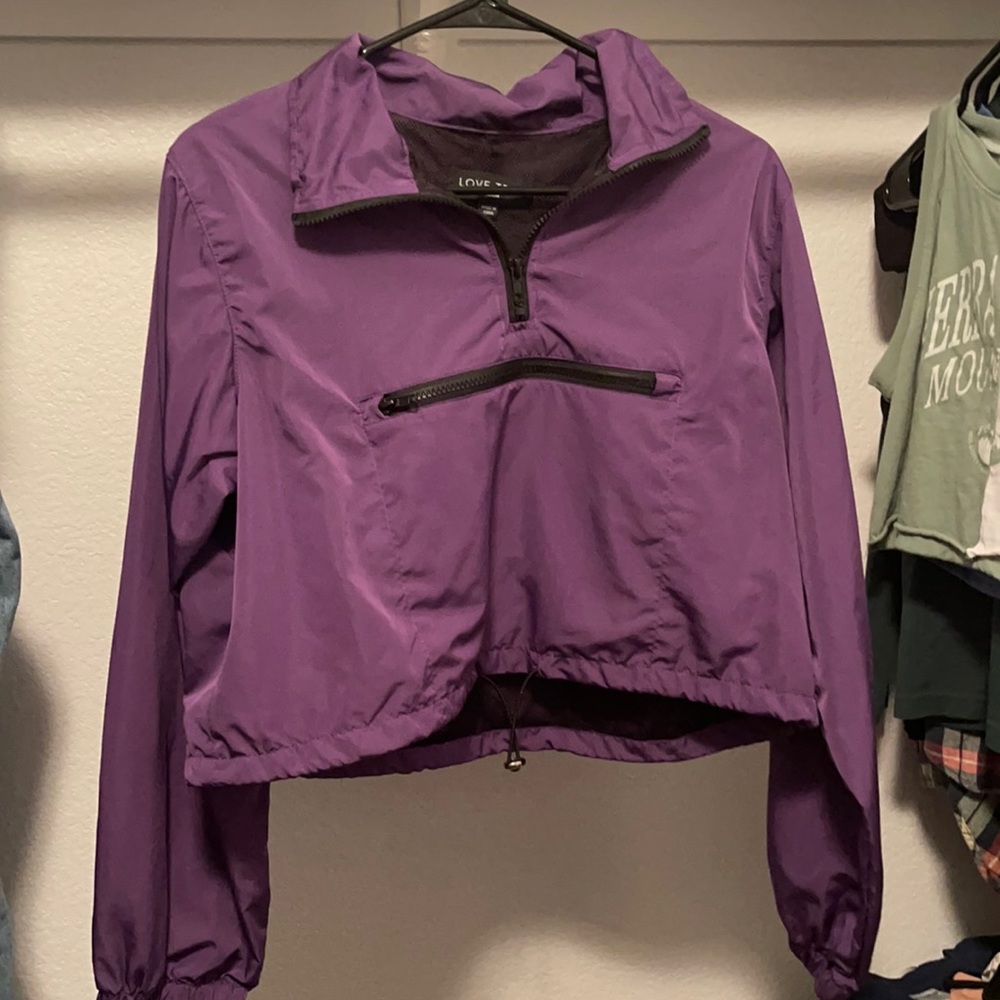 Y2K style jacket cropped